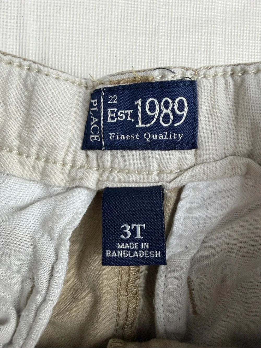Boys Pant Bundle Joggers Cargo Pants Navy, Brown Black Beige Size 2T-3T